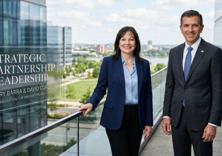 Mary Barra and David Cordani Leadership