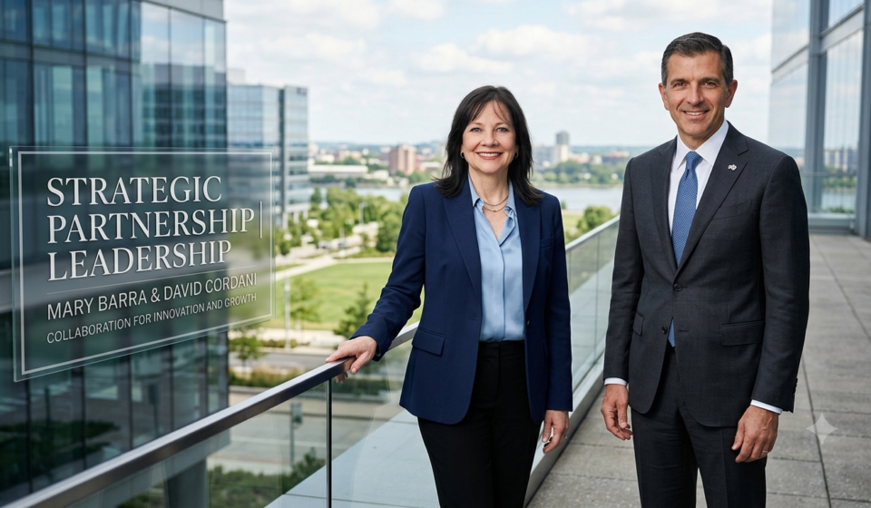 Mary Barra and David Cordani Leadership