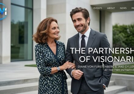 Diane von Furstenberg and Jake Gyllenhaal