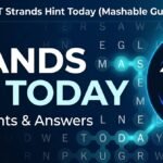 strands hint today mashable
