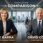 Mary Barra and David Cordani Comparison