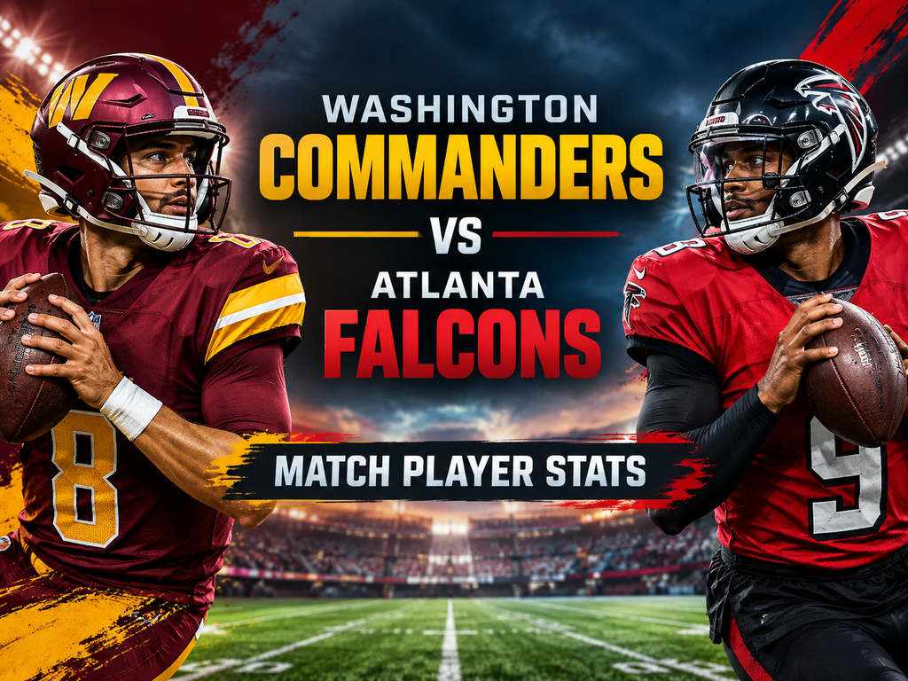washington commanders vs atlanta falcons match player stats