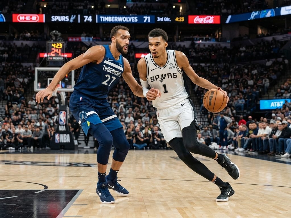 san antonio spurs vs timberwolves match player stats