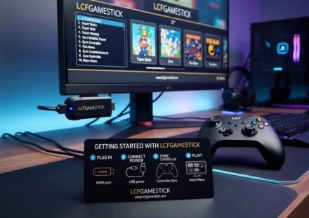 Instructions for lcfgamestick