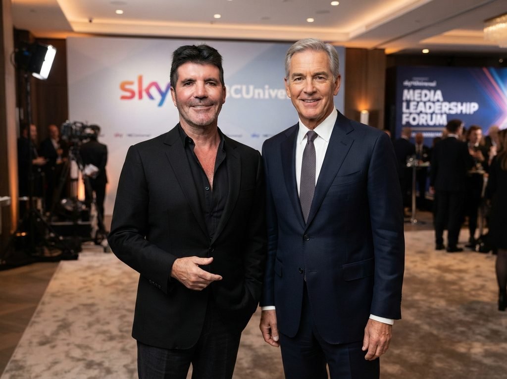 Tom Rutledge and Simon Cowell