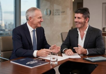 Tom Rutledge and Simon Cowell