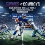New York Giants vs Dallas Cowboys Match Player Stats